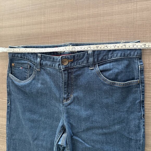 Tommy Hilfiger - Spirit Skinny Dark Wash Jeans - Size 12S - Picture 9 of 15